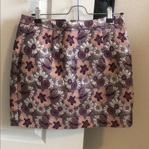 J.Crew Collection Jacquard Skirt